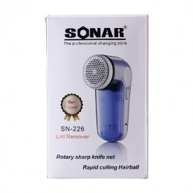 Уред за премахване на мъх и топчета от дрехи, плетива, дивани и одеала SONAR SN - 226