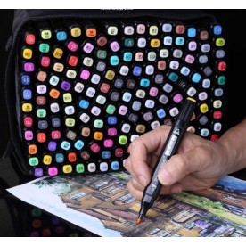 Комплект двустранни маркери за рисуване 