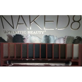 Палитра 12 цвята сенки за очи NAKED 8