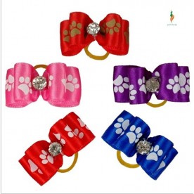 Панделка за с камъче и принт