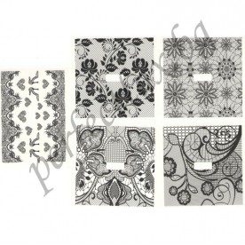 Ваденки за маникюр дантела