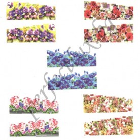 НОВИ МОДЕЛИ! Ваденки за цял нокът 50 броя