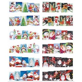 Коледни ваденки за декорация на маникюр и педикюр 60 бр.