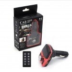 Безжичен блутут FM трансмитер за кола с 2бр. USB