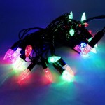 Коледни LED светлини, коледни свещички