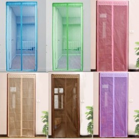 Мрежа за врата с магнитно затваряне 100 X 210 см.+подарък монтажен комплект