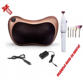 ПРОМО ОФЕРТА❗️ МАСАЖНА ВЪЗГЛАВНИЦА + ПИЛА ЗА НОКТИ С 5 ПРИСТАВКИ