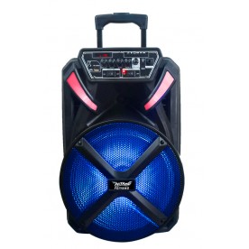 ПОРТАТИВНА КАРАОКЕ СИСТЕМА TEMEISHENG 15 ИНЧА FEIYANG F1531 ТОНКОЛОНА С МИКРОФОНИ - USB/BLUETOOTH/TF/REMOTE И ДРУГИ