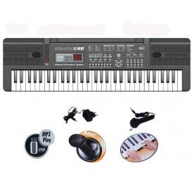 ДЕТСКИ СИНТЕЗАТОР С МИКРОФОН MQ814 USB